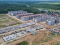 ЖК «Митино-Дальнее». Ход строительства новых корпусов. Аэрофотосъемка. Фото от 07.08.2016 г.
