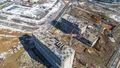 Коммерческие площади на стилобате возведут отдельно. Аэрофотосъемка от 23.03.2019.