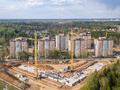 ЖК «Мелодия леса». общий план. Окрестности. Аэрофотосъемка. Фото от 03.05.2016 г.