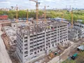 Ход строительства. Корпус 4. Аэрофотосъёмка от 13.05.2017 г.