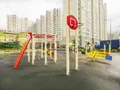 Мкр. «Центральный» (Железнодорожный). Детская игровая площадка. Фото от 13.06.2016 г.