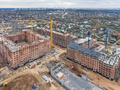 ЖК «Опалиха О3». Ход строительства. Аэрофотосъемка. Фото от 24.10.2016 г.