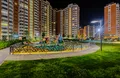Город-парк «Переделкино Ближнее». Игровая зона в вечернее время. Август 2018 г.