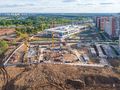 Жилой район «Москва А101». Общий вид стройки. Аэрофотосъемка от 28.05.2017 г.
