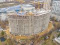 Ход строительства 18 корпуса. Аэрофотосъемка от 04.11.2017г.