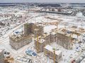 ЖК «Испанские кварталы». Ход строительства корпусов 3.1, 3.2, 3.3, 12.1, 12.2, 12.3. Аэрофотосъемка. Фото от 21.01.2017 г.