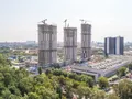 Неподалеку от комплекса строится ЖК «Маяковский». Аэрофотосъемка от 20.08.2017 г.