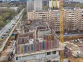 ЖК «Свой» («На улице Гродненская»). Ход строительства, корпус 2. Аэрофотосъемка от 02.05.2018г.