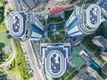 ЖК «Воробьевы Горы». Вид сверху. Аэрофотосъемка. Фото от 25.06.2017 г.