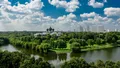Измайловский остров виден из окон.