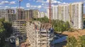 Ход строительства (корп. 11-13). Аэрофотосъёмка от 03.08.2021 г.
