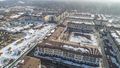 Очереди строительства отделены проездом. Аэрофотосъемка от 18.03.2019