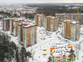 ЖК «Мелодия леса». Корпуса 2, 3, 4, 5, 6. Детский сад. Аэрофотосъемка. Фото от 03.01.2017 г.