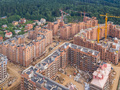 ЖК «Опалиха О3». Ход строительства корпусов 17, 18, 19. Аэрофотосъемка. Фото от 29.06.2016 г.