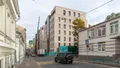 ЖК «Полянка/44». Вид на 1-ый Спасоналивковский переулок. Фото от 10.10.2018 г.