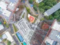 Дом «Дыхание». Внутренний двор. Аэрофотосъемка  от 28.09.2017 г.