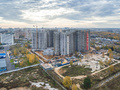 Аэрофотосъемка. Ход строительства ЖК «Лобачевский». Фото от 22.10.2015 г.