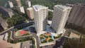 Вид сверху на комплекс.