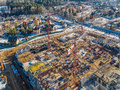 ЖК «Аккорд. Smart – квартал». Ход строительства нового корпуса. Аэрофотосъемка. Фото от 27.03.2016 г.