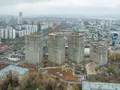 ЖК «Родной город. Октябрьское поле». Общий план. Ход строительства. Аэрофотосъемка. Фото от 28.10.2016 г.