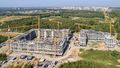 Ход строительства 4 квартала проекта. Корпуса 4.1, 4.2. Аэрофотосъёмка от 28.08.18 г.