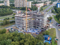 Аэрофотосъемка МФК «Штаб квартира на Мосфильмовской». Фото от 14.08.2015 г.