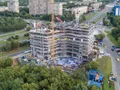 Аэрофотосъемка МФК «Штаб квартира на Мосфильмовской». Фото от 14.08.2015 г.