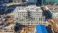 Стадия строительства (корп. R1). Аэрофотосъемка от 22.02.2020 г.