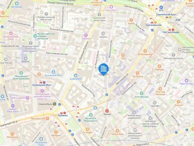 Архитектурный проект в Милютинском переулке