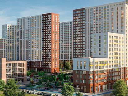 Вид корпуса. ЖК «1-й Донской» (Первый Донской)|Новострой-М