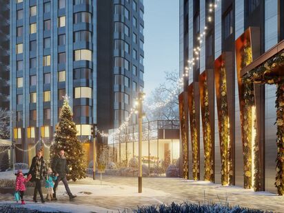 Двор ЖК «Режиссер»|Новострой-М