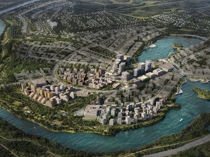 Генеральный план «СберСити» в Рублёво-Архангельском|Новострой-М