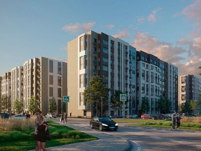 Проектом предусмотрено строительство 9 корпусов. ЖК «Радость»|Новострой-М