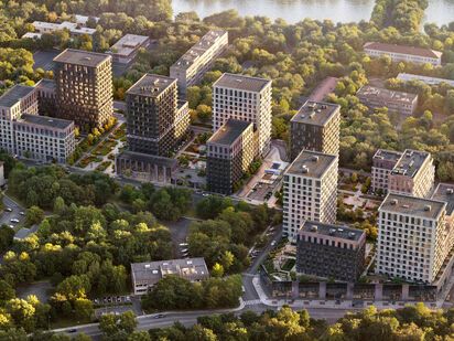 Генеральный план. ЖК «Верейская 41»|Новострой-М