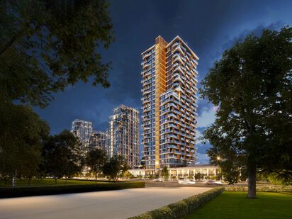 Силуэт квартала формируют разновысотные башни Квартал «Серебряный бор»|Новострой-М