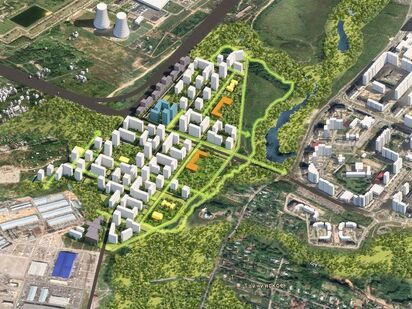 Общий генеральный план ЖК «Белый Град»|Новострой-М