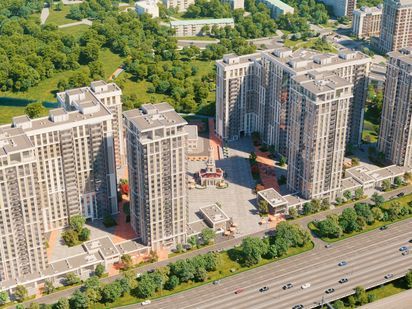 Вид сверху.