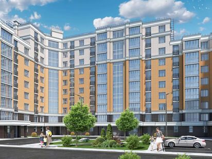 Благоустроенный двор ЖК по ул. Макаренко|Новострой-М