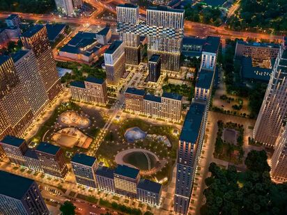 Генеральный план. ЖК «Селигер Сити»|Новострой-М