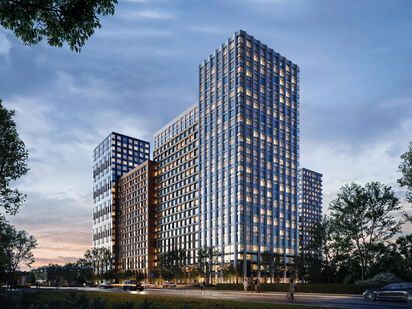 Высота секций в доме варьируется от 15 до 26 этажей. ЖК «Петровский парк II»|Новострой-М