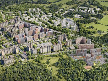 Генеральный план. ЖК «Новоград Павлино»|Новострой-М