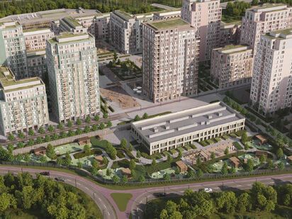 Общий вид ЖК «Первый квартал»|Новострой-М