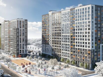 ЖК «Новый Зеленоград» в зимнее время года ЖК «Новый Зеленоград»|Новострой-М