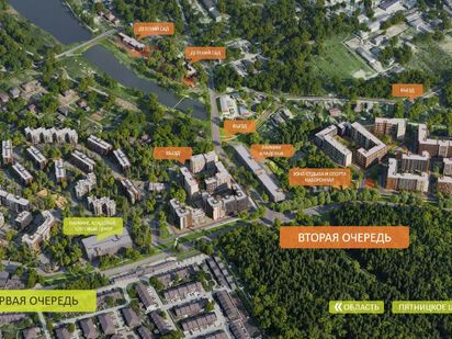 Генеральный план Смарт квартал «Лесная Отрада»|Новострой-М