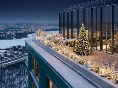 Строится в Войковском районе, недалеко от Ленинградского шоссе. ЖК «Яркий квартал Injoy» (Инджой)|Новострой-М