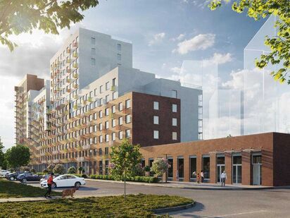 Вид корпуса ЖК «Новотомилино»|Новострой-М