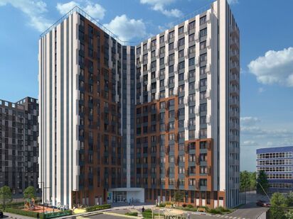 ЖК DOM SMILE (Дом Смайл) - это двухсекционное монолитное здание высотой в 15 этажей. ЖК DOM SMILE (Дом Смайл)|Новострой-М