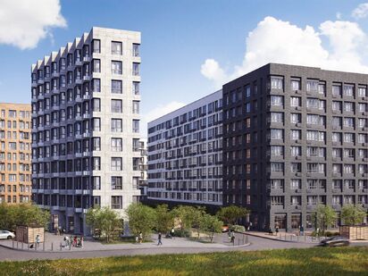 Вид корпуса. Жилой район «Родные кварталы»|Новострой-М