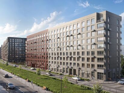 Вид корпуса. ЖК «Большое Юрлово»|Новострой-М