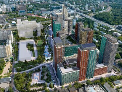 Генеральный план ЖК «Яркий квартал Injoy» (Инджой)|Новострой-М